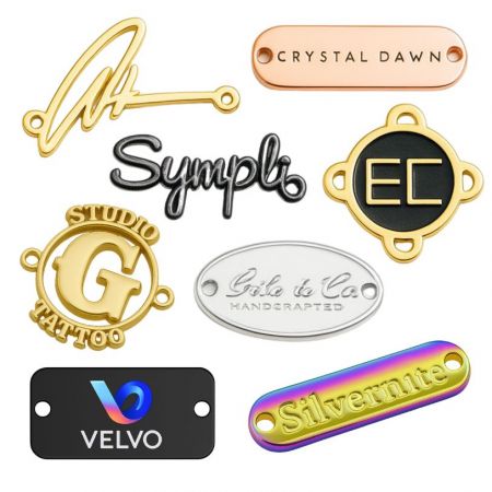 Fém Címkék - Egyedi Fém Logó Címkék