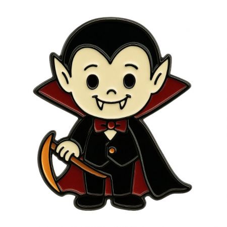 Страшные эмалевые значки