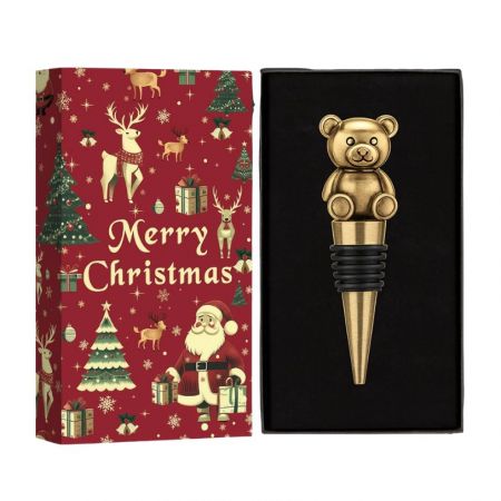 Индивидуальные винные пробки - Рождественские винные пробки.