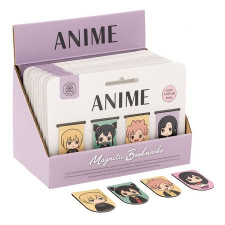 Custom Magnetic Bookmarks - Folding magnetic bookmarks