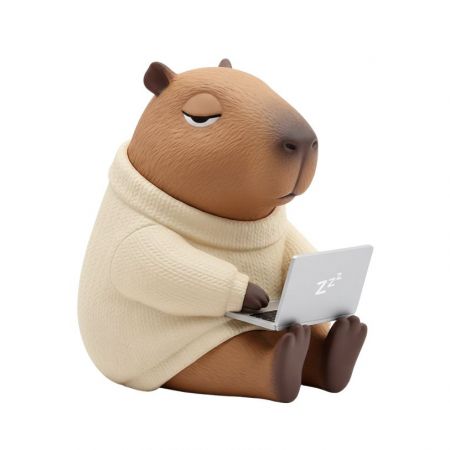 Personalized PVC statue.