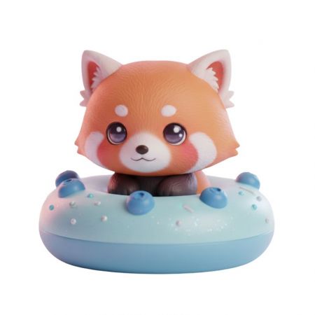 Custom rubber figures.