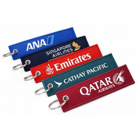 Retirer avant le vol porte-clés - Porte-clés d'aéroport personnalisé.