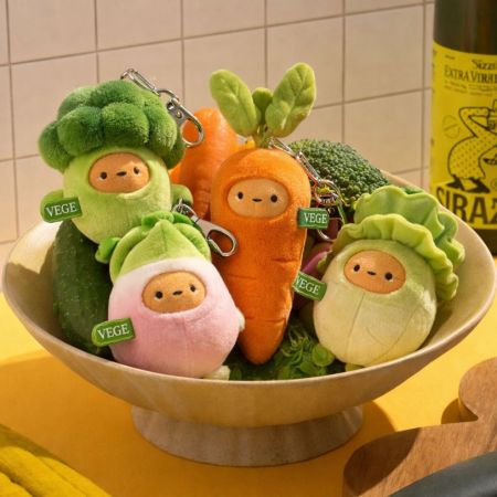 カスタムソフトトイキーホルダー。