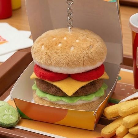 カスタムミニぬいぐるみキーチェーン。