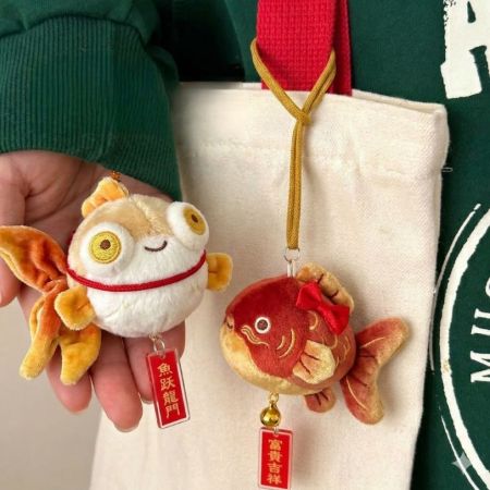 カスタムソフトトイキーチェーン。