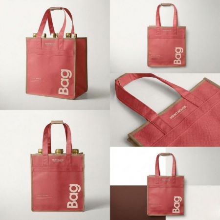 сумки для покупок из нетканого материала.