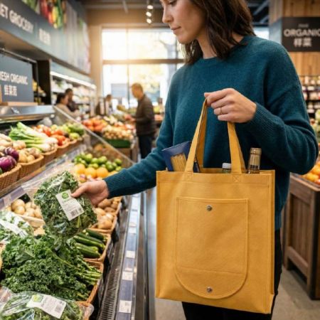 промоционные сумки из нетканого материала.