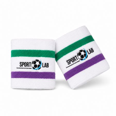 Pulseiras esportivas personalizadas.