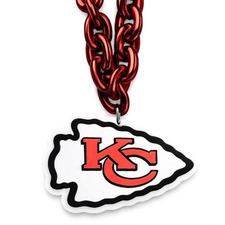 Custom EVA Foam Chain Necklace - Personalize fan chains with team colors and logos.