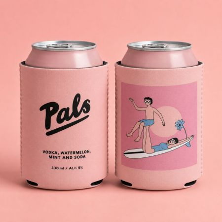 カスタムネオプレン缶クージー。