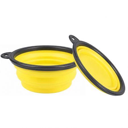foldable dog bowl.