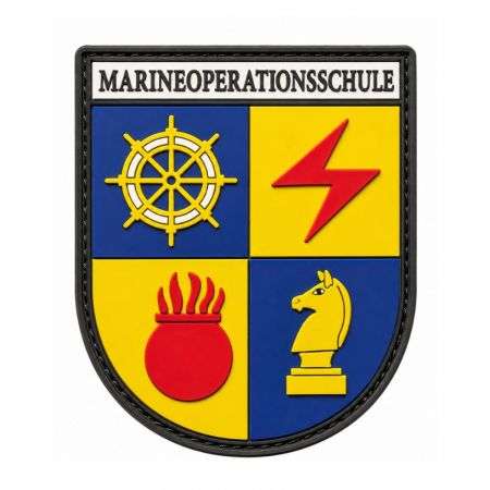 Gepersonaliseerde PVC morele patch.