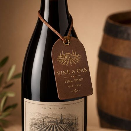 custom wine neck tags.