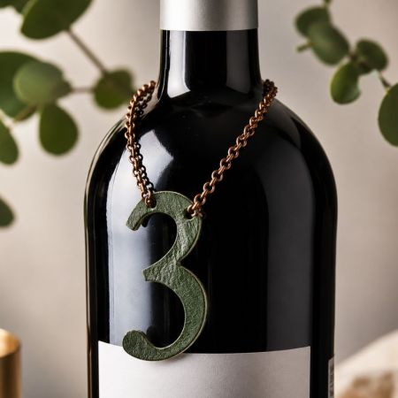 personalised bottle neck tags.