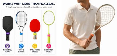 Banda de Pegada para Pickleball para Vários Esportes com Raquete