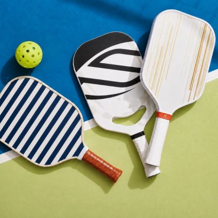 faixas personalizadas para raquetes de pickleball.