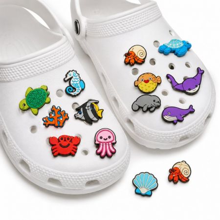 Custom PVC Shoe Charms & Clog Charms - Personalize your Crocs with fun and unique croc pins that reflect your style.