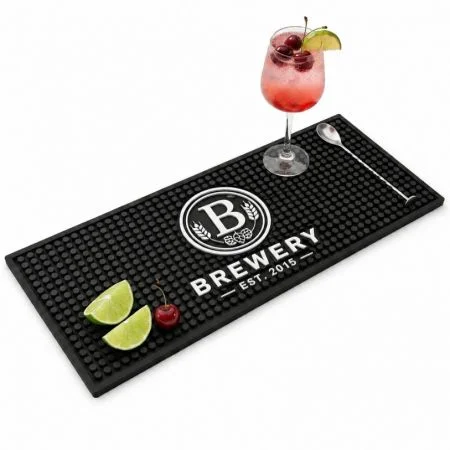 custom bar mats rubber.