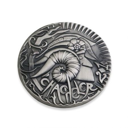 Tilpasset 3D emaljepinne for bedriftens markedsføring.