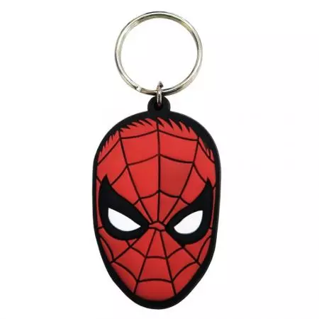 3D PVC Keyring - 3D PVC keychain is soft and has the feel of rubber.