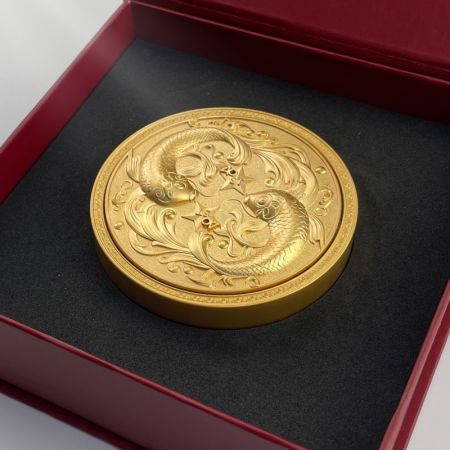 Work Anniversary Gift Ideas for Employees - Star Lapel Pin’s The 40th-Anniversary Fortune Treasure Box