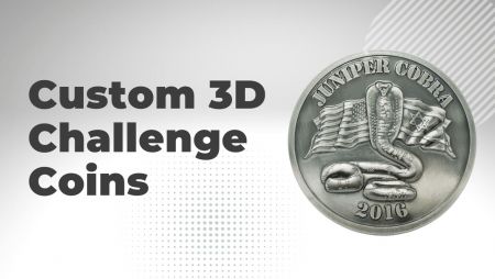 Pièces de défi 3D personnalisées