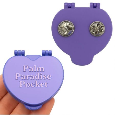 Egyedi Hajtogatott Kompakt Jelvény.