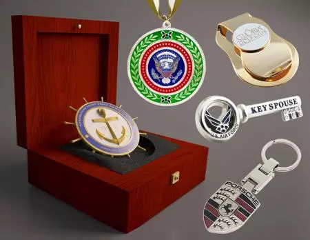 Metal Gifts - Custom Metal Badge.