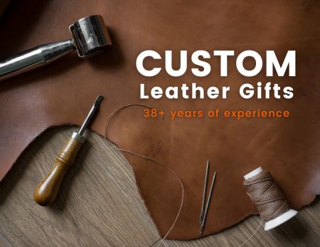 Star Lapel Pin specializes in crafting custom leather gifts.