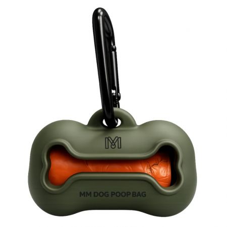 Диспенсер для индивидуальных мешков для собачьих отходов.