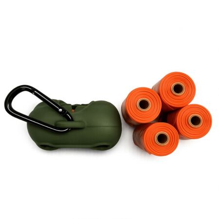 Держатель для индивидуальных мешков для собачьих экскрементов.