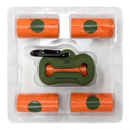 Держатель для индивидуальных мешков для собачьих отходов.