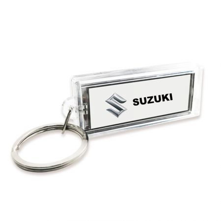 Solar Power Keychain - The solar powered flashing keychain makes your logo catch people’s eye.