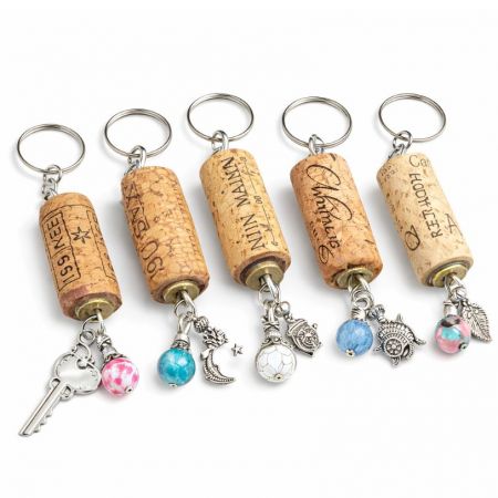 シャンパンコルクキーホルダー