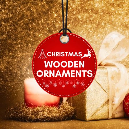 Les ornements de Noël en bois personnalisés les plus populaires