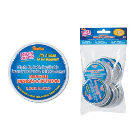 Custom Acrylic Badge - The acrylic badge is made of premium transparent acrylic.