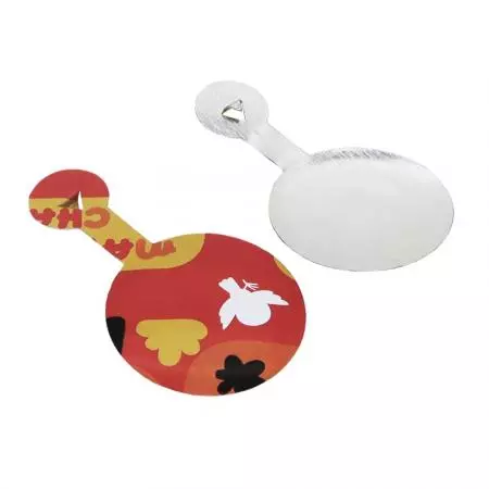 Aangepaste Litho Tab Knoppen - Toegangsknoppen badges zijn ideaal voor giveaways, reclame, musea.