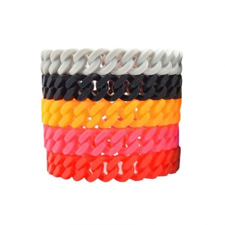 The silicone braided bracelets can be a best commercial product.