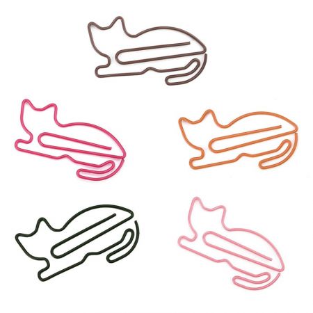 Custom shaped paper clips make it perfect as a little gift.