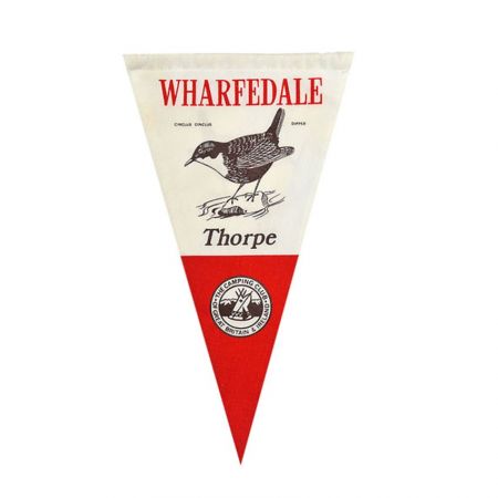 Ces drapeaux en forme de fanion sont un excellent moyen d'augmenter la visibilité.