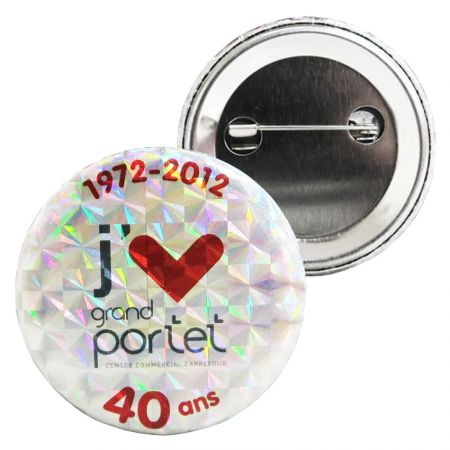 Custom button pins are an ideal giveaway for any occasions.