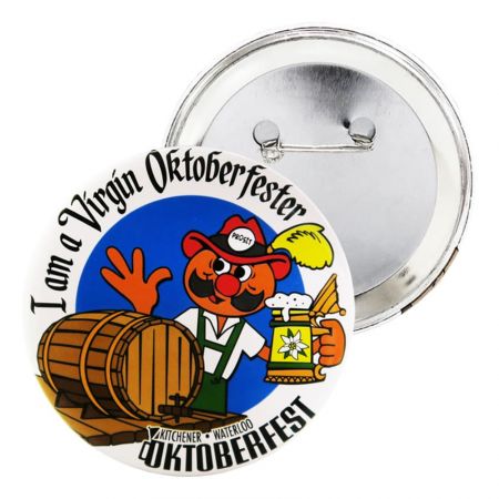 प्रचार बटन पिन - कस्टम बटन पिन किसी भी अवसर के लिए एक आदर्श उपहार हैं।