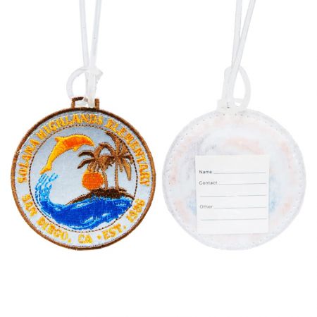 Tenemos un 100% de reseñas positivas de nuestra etiqueta de equipaje bordada de alta calidad.