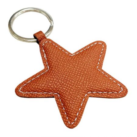 The leather keychains are a perfect way to have all your keys in one place.