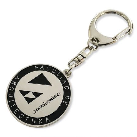 デザイン付きの両面で、あなたのキーチェーンをよりユニークにします。