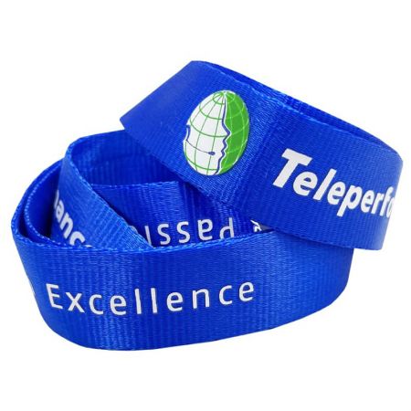 Clients can get best of promotional nylon lanyard from us.