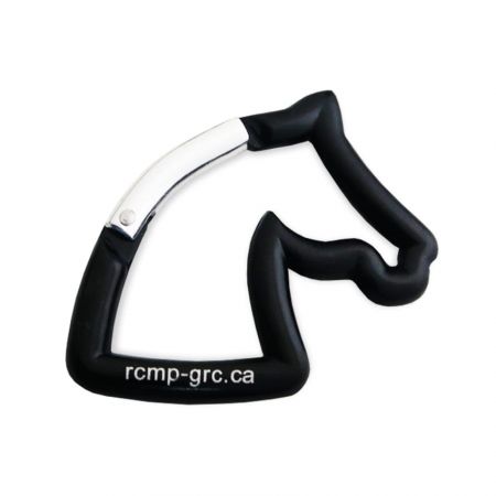 Es ist einfach, Ihr Logo auf individuelle Karabiner anzupassen.