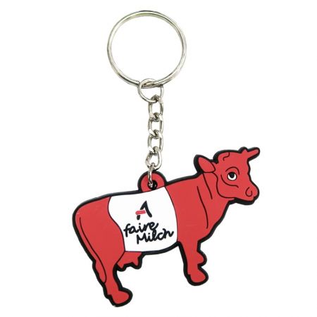 2D PVC keychains are extremely popular in the market.