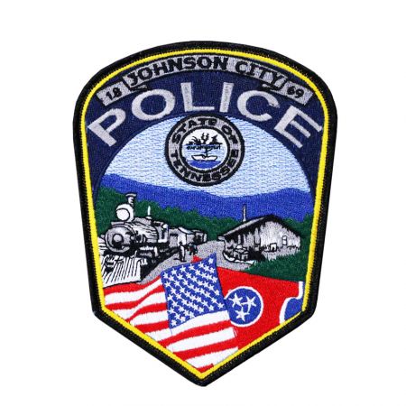 We can customize your embroidered police patch by your design.